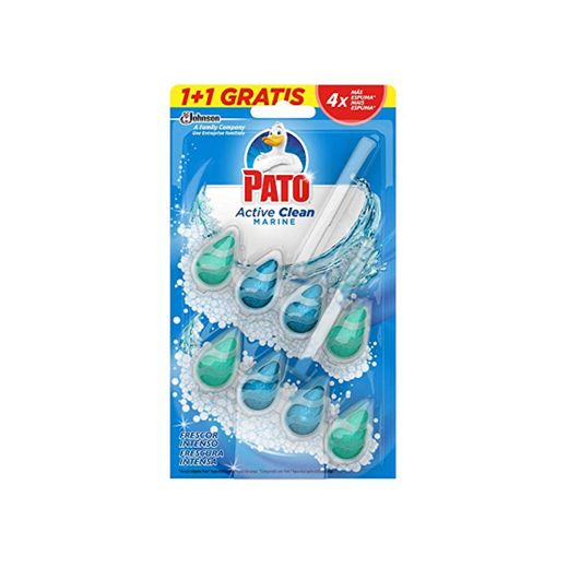 Pato - Active Clean colgador para inodoro, frescor intenso, perfuma y desinfecta,