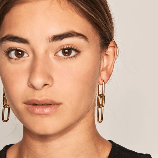 Buy Muze gold earrings at P D PAOLA ®