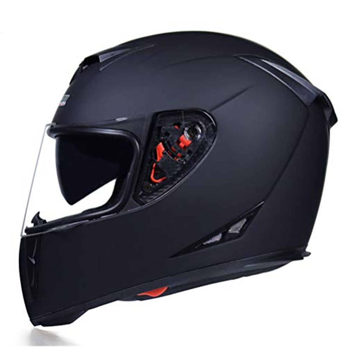 Producto Casco integral de motocicleta Casco de motocicleta de fibra de carbono Uso de todas las estaciones Moto Casco Doble Len Capacete