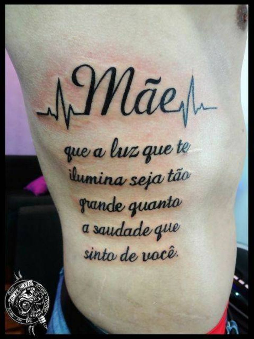 Fashion Tattoo com frases 