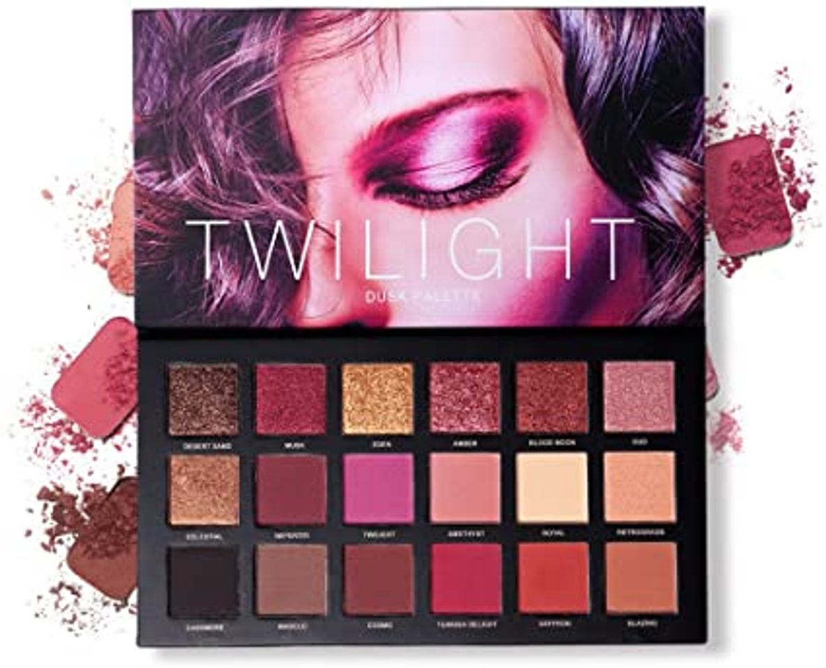 Social Ucanbe Nuevo 18 Colores Maquillaje Paleta de Sombra de Ojos Brillo Mate