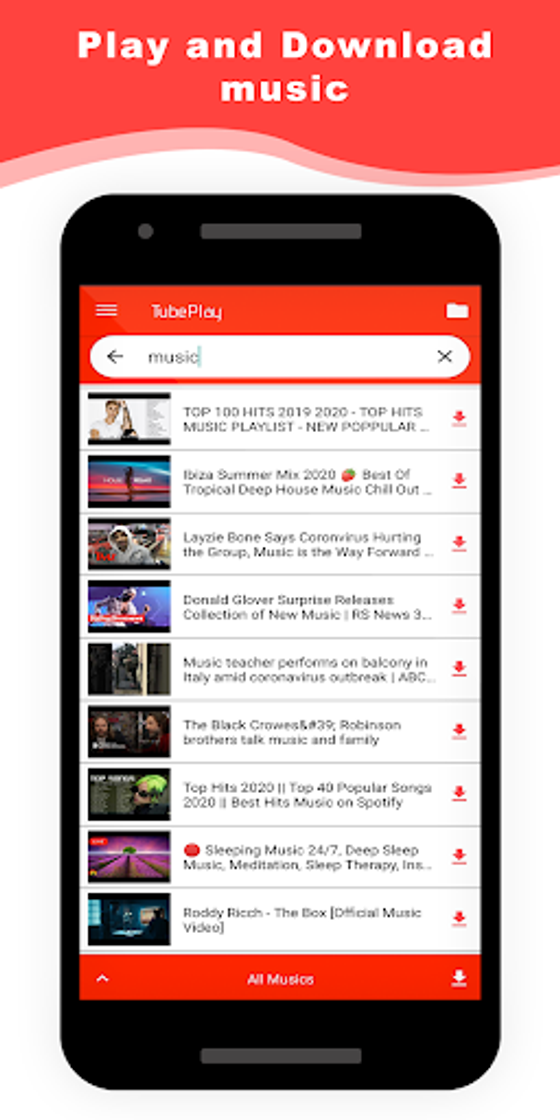 App Tube Music Downloader - Tubeplay mp3 Downloader - Google Play