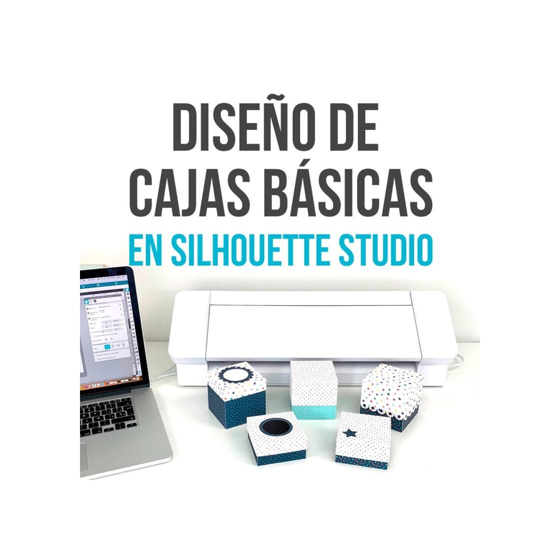 Producto Curso de diseño de cajas en Silhouette Studio 