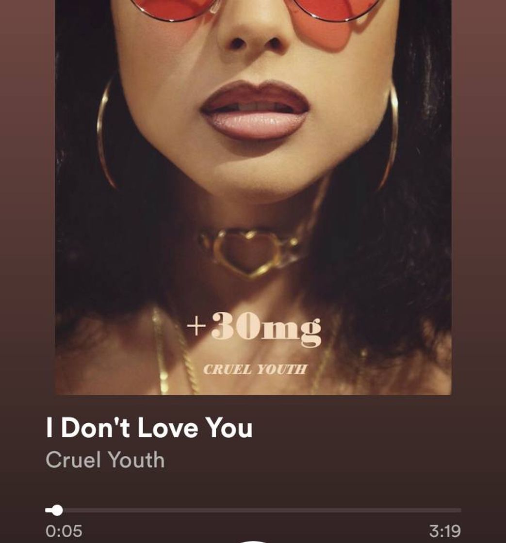 Fashion I DON'T LOVE YOU - CRUEL YOUTH