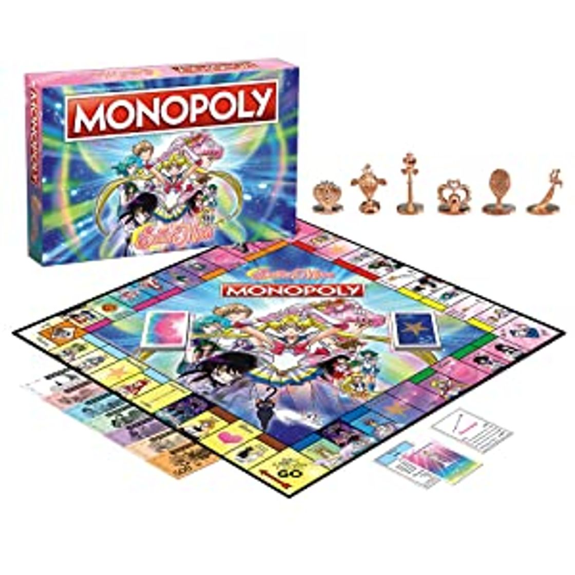 Fashion Monopoly Sailor Moon Board Game 