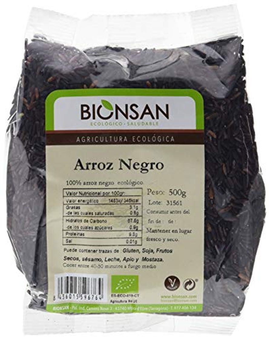 Product Bionsan Arroz Negro de Cultivo Ecológico