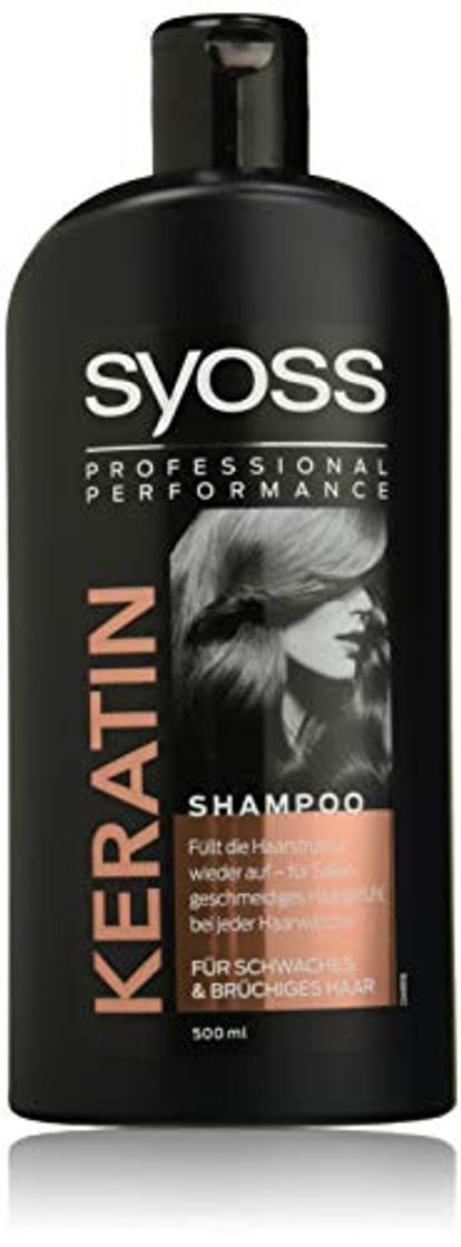 Social syoss Champú Queratina, 3 Pack