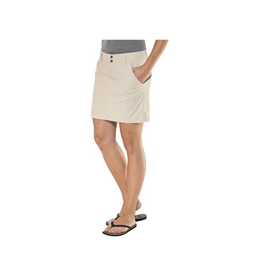 Fashion Columbia Saturday Trail Falda Pantalón con Protección Solar 50, Mujer, Beige