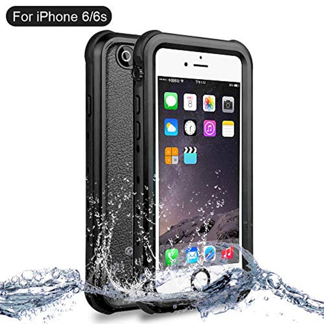 Products NewTsie Funda iPhone 6, Funda iPhone 6s, Anti-rasguños Impermeable Carcasa Funda Case