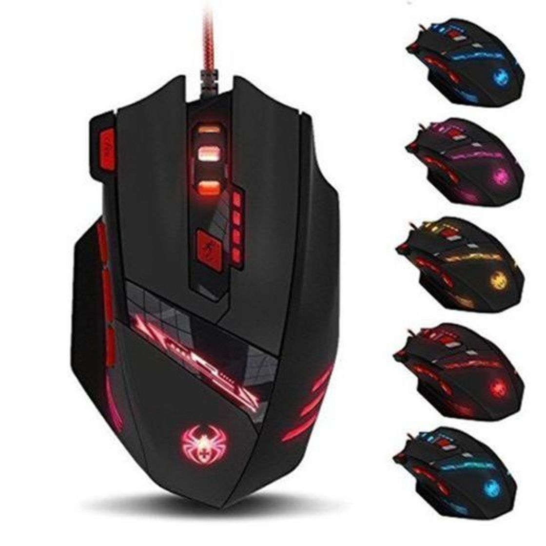 Social Zelotes 9200 DPI Ratón Gaming 