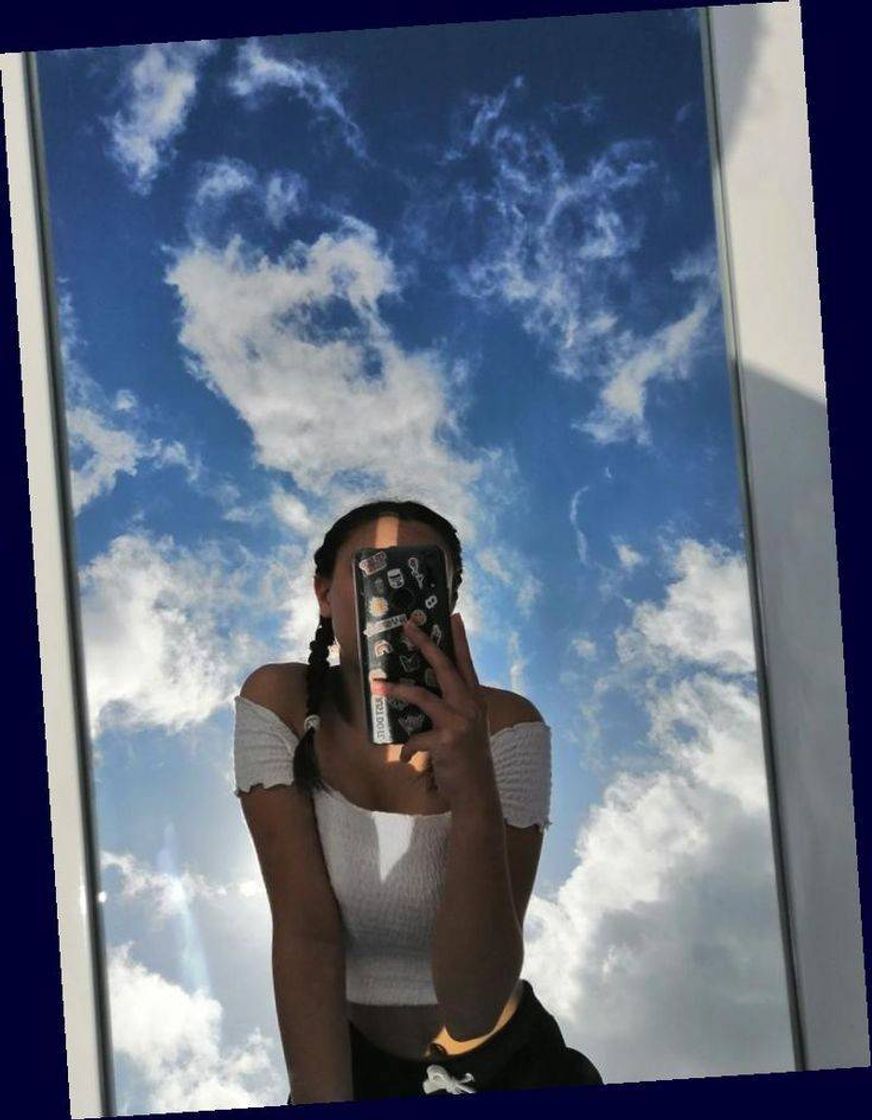 Social foto com céu