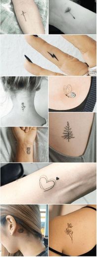 Tatuagens delicadas✨