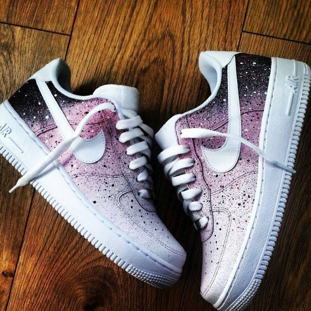 Moda Tênis branco Nike customizado ✨