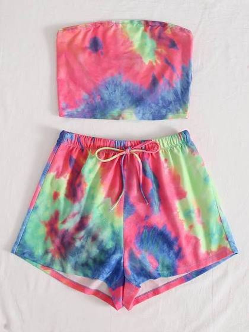 Fashion Conjunto tiedye🌈✨