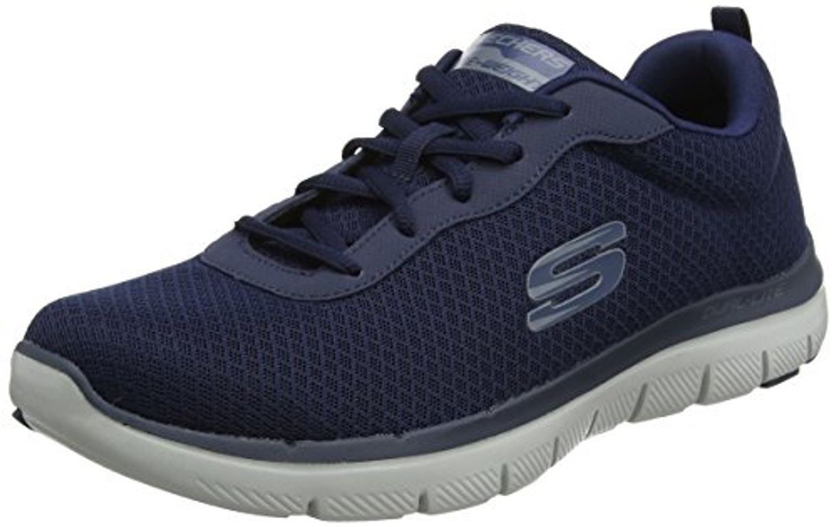 Social Skechers Flex Advantage 2.0-Dayshow, Zapatillas para Hombre, Azul
