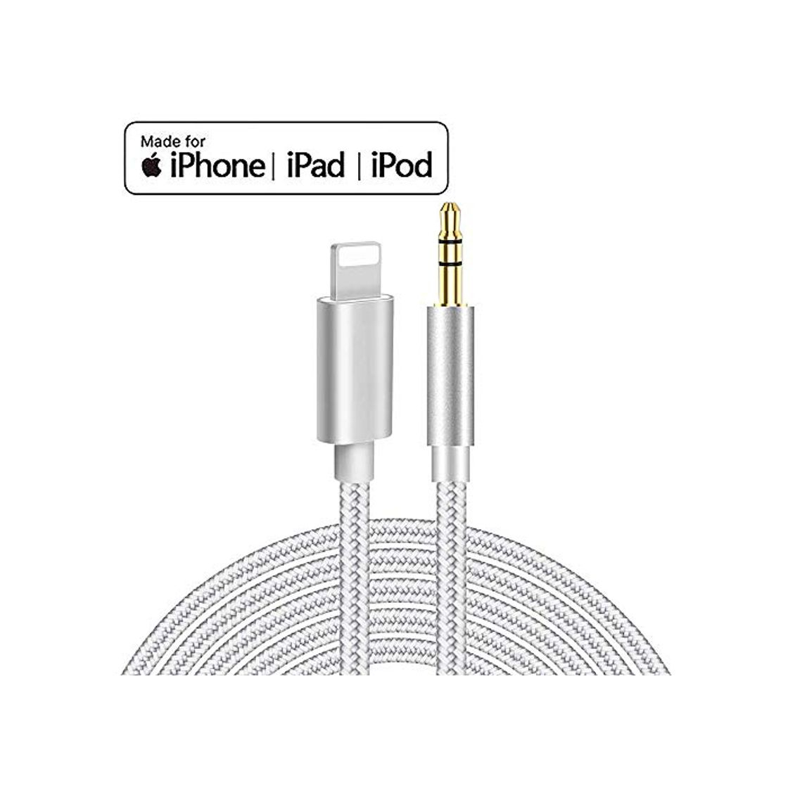 Products Cable Auxiliar para iPhone Cable Auxiliar para Auto a Jack Adaptador de