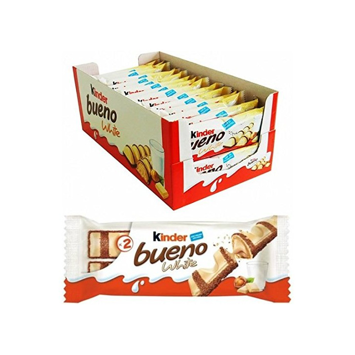 Producto KINDER BUENO BLANCO 2 BARRITAS 43 GR