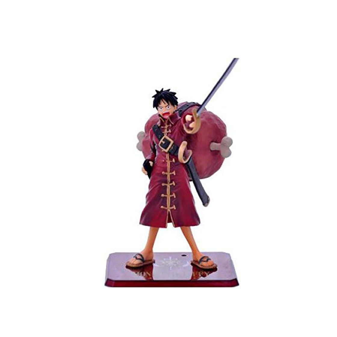 Products MNZBZ Anime Figures One Piece Boneca 20th Theatrical Ver Monkey D Luffy 18cm PVC Anime Figura de acción Modelo Colección Juguete Decoración de Escritorio Muñecas