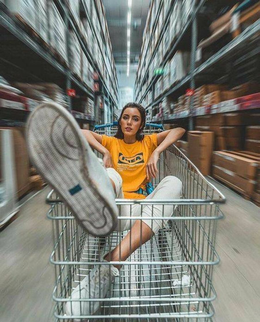 Moda Pose no carrinho 🛒