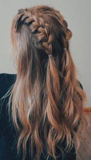 Penteado para festa 