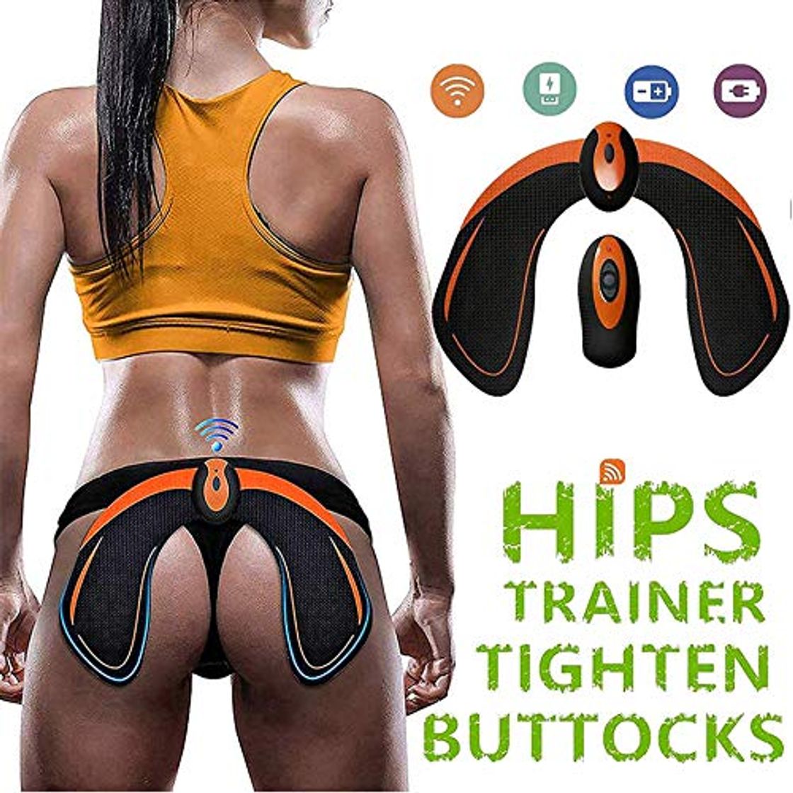 Producto ZHENROG Electroestimulador Muscular Gluteos,EMS Gluteos Estimulador,HipTrainer,Estimulador Muscular Ejercitar Gluteos USB Recargable