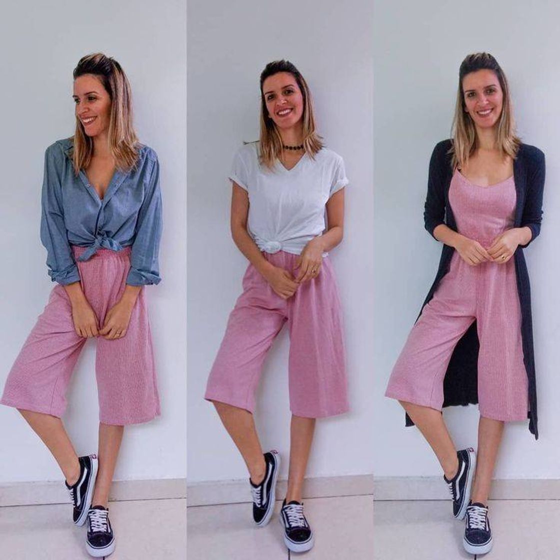 Fashion 1 peça, 3 looks