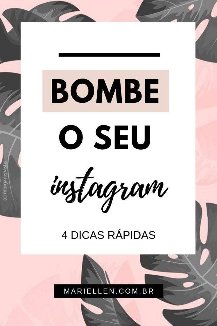 Fashion 💻Dicas para instagran 📱