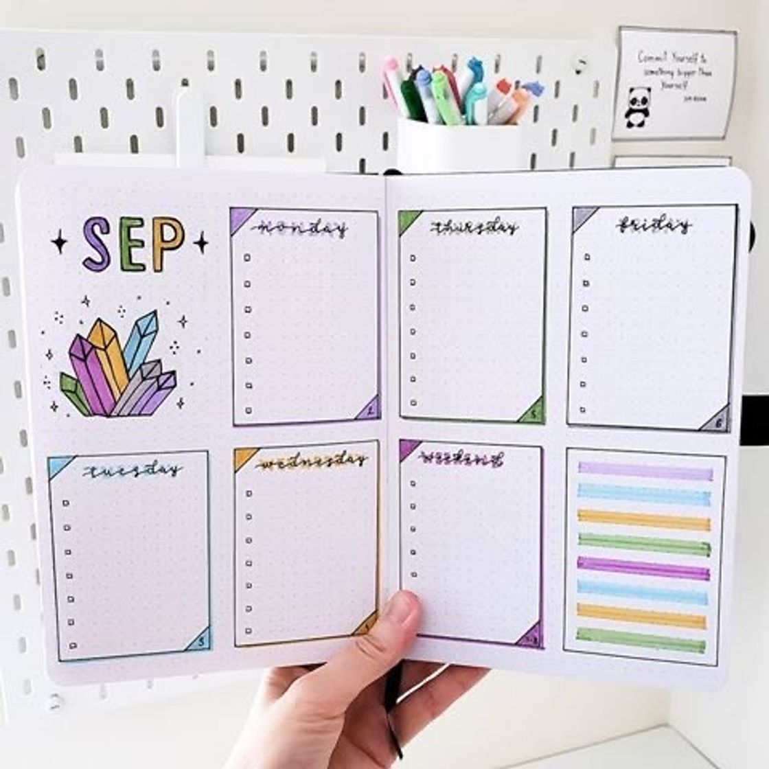 Hi ! Bujo de setembro ✨