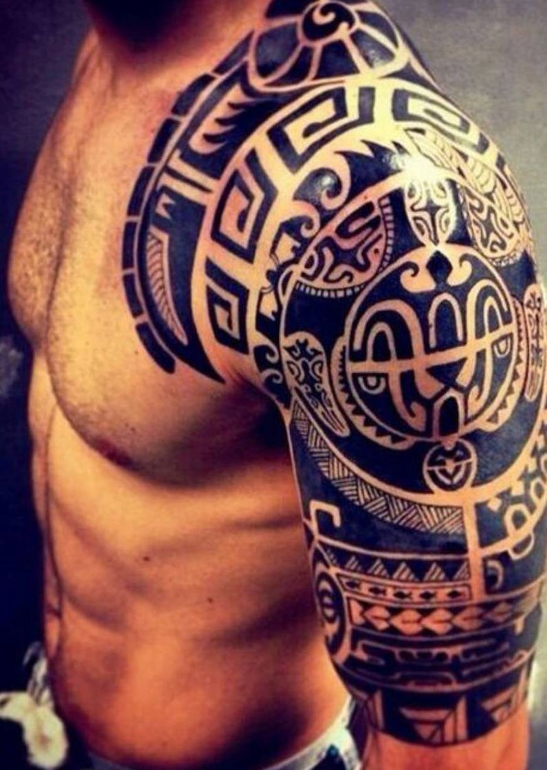 Fashion Tatuagem Estilo Maori 