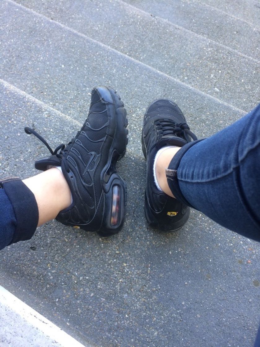Social Nike Air MAX Plus, Zapatillas de Running para Hombre, Negro