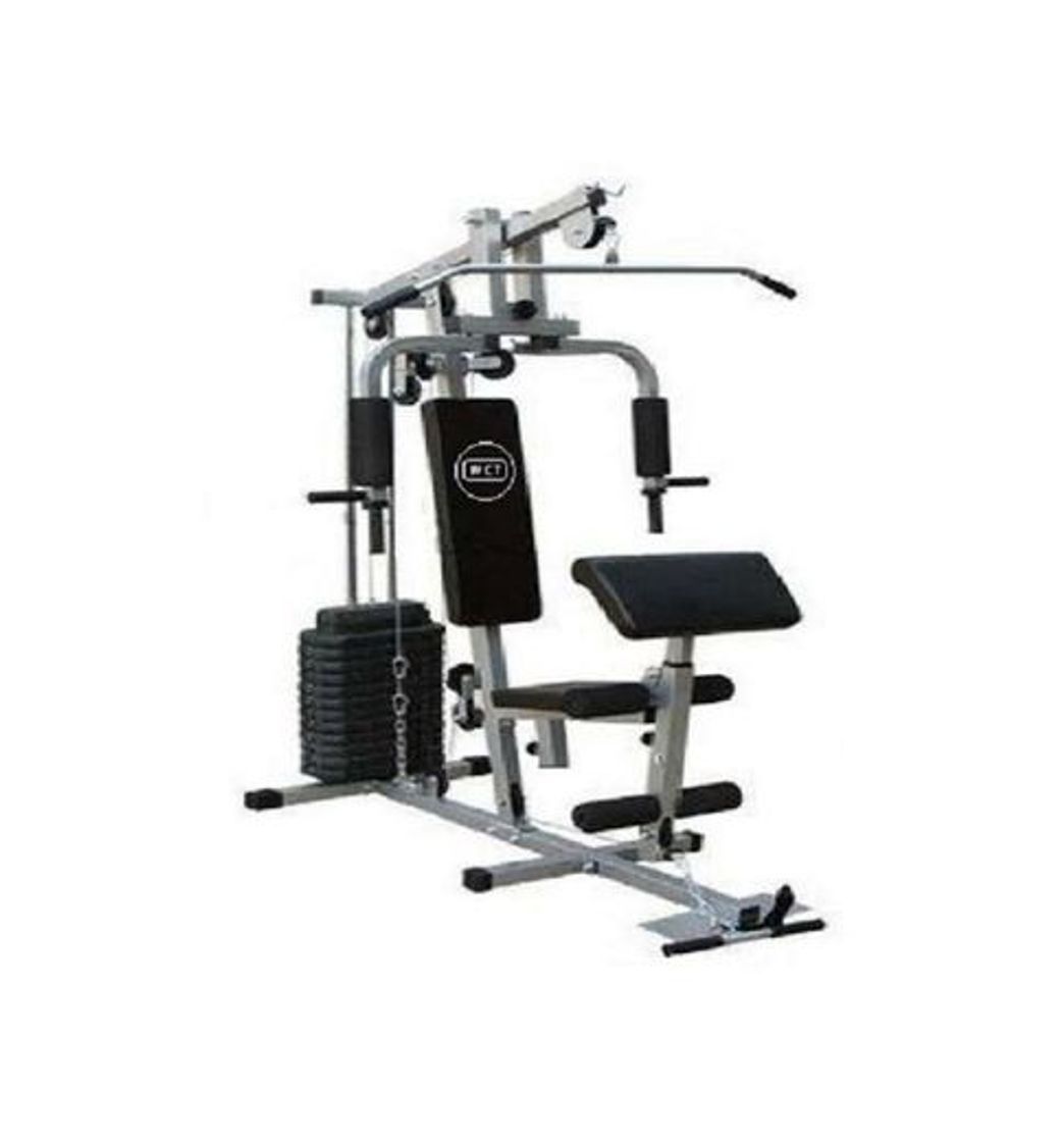 Social Estação De Musculação Com 80kg Aparelho Ginástica Academia 