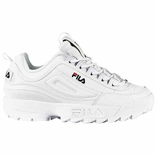 Fila Disruptor II - Zapatillas deportivas para mujer, Blanco