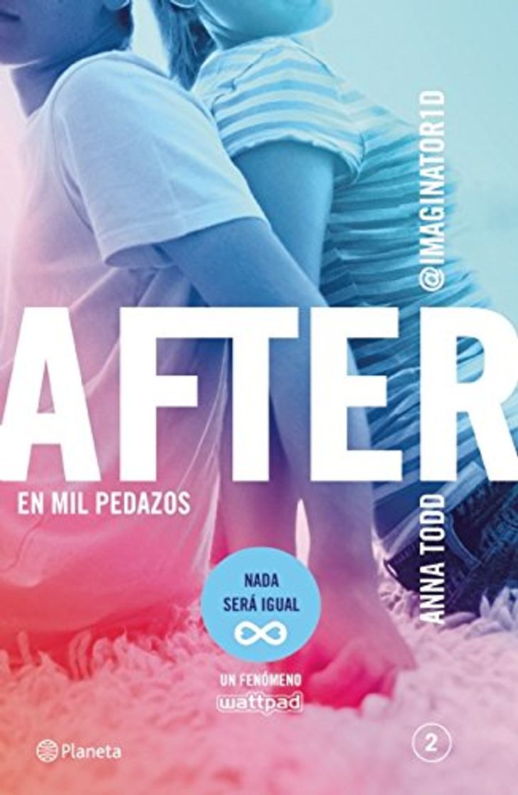 Libro After. En mil pedazos