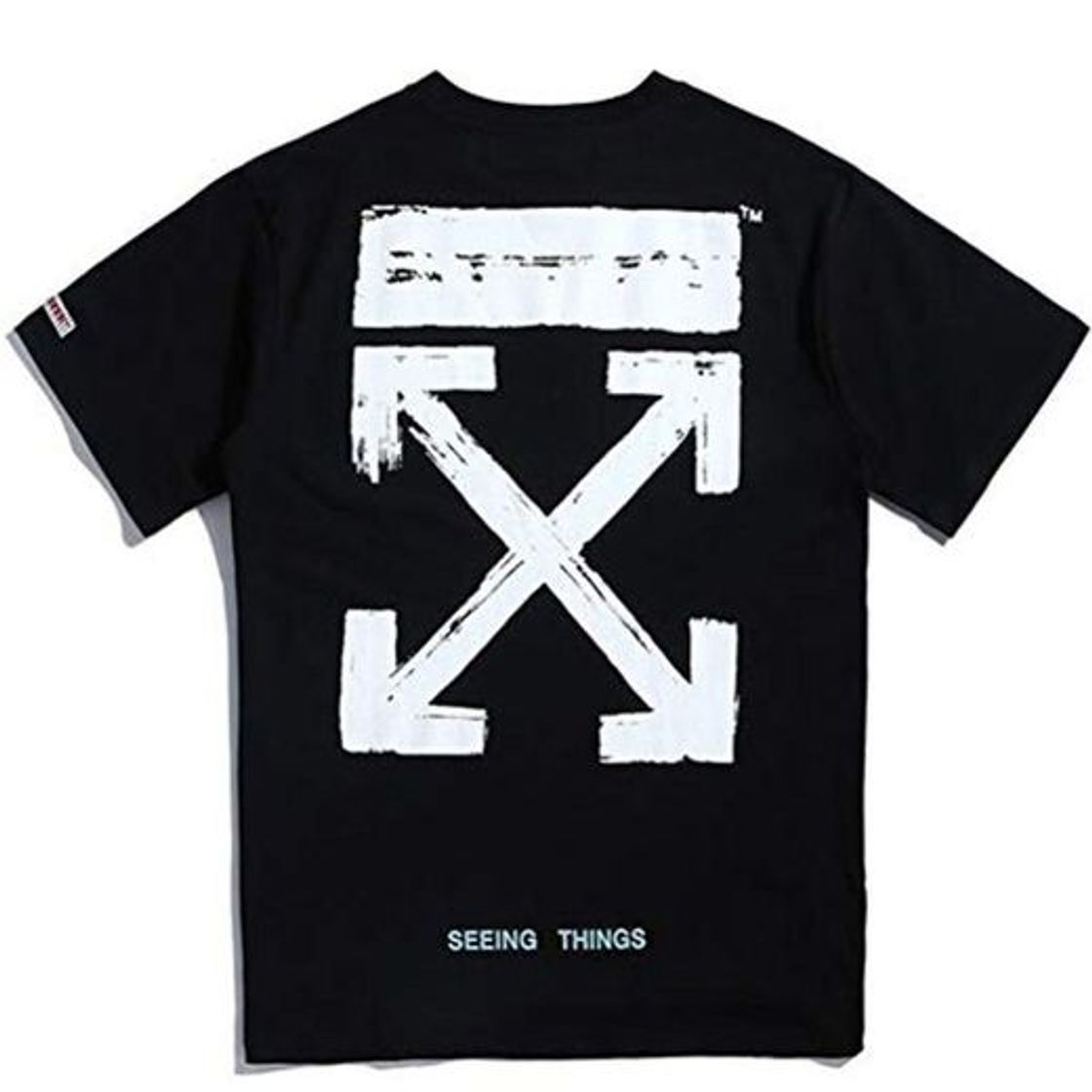 Social mich Off OW White Classic Arroff OW White Print Hip Hop Short