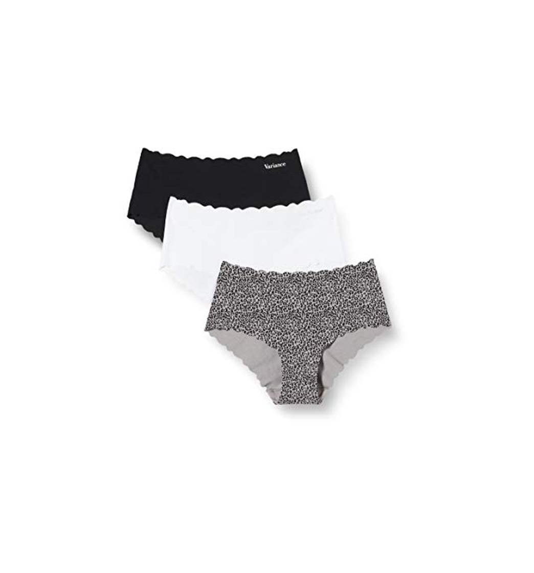 Moda VARIANCE Lingerie Les Clean Cut Coton Boxer, Multicolor