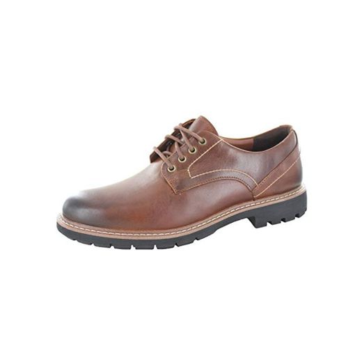 Clarks Batcombe Hall Derby - Zapatos de Cordones  para Hombre, Marrón