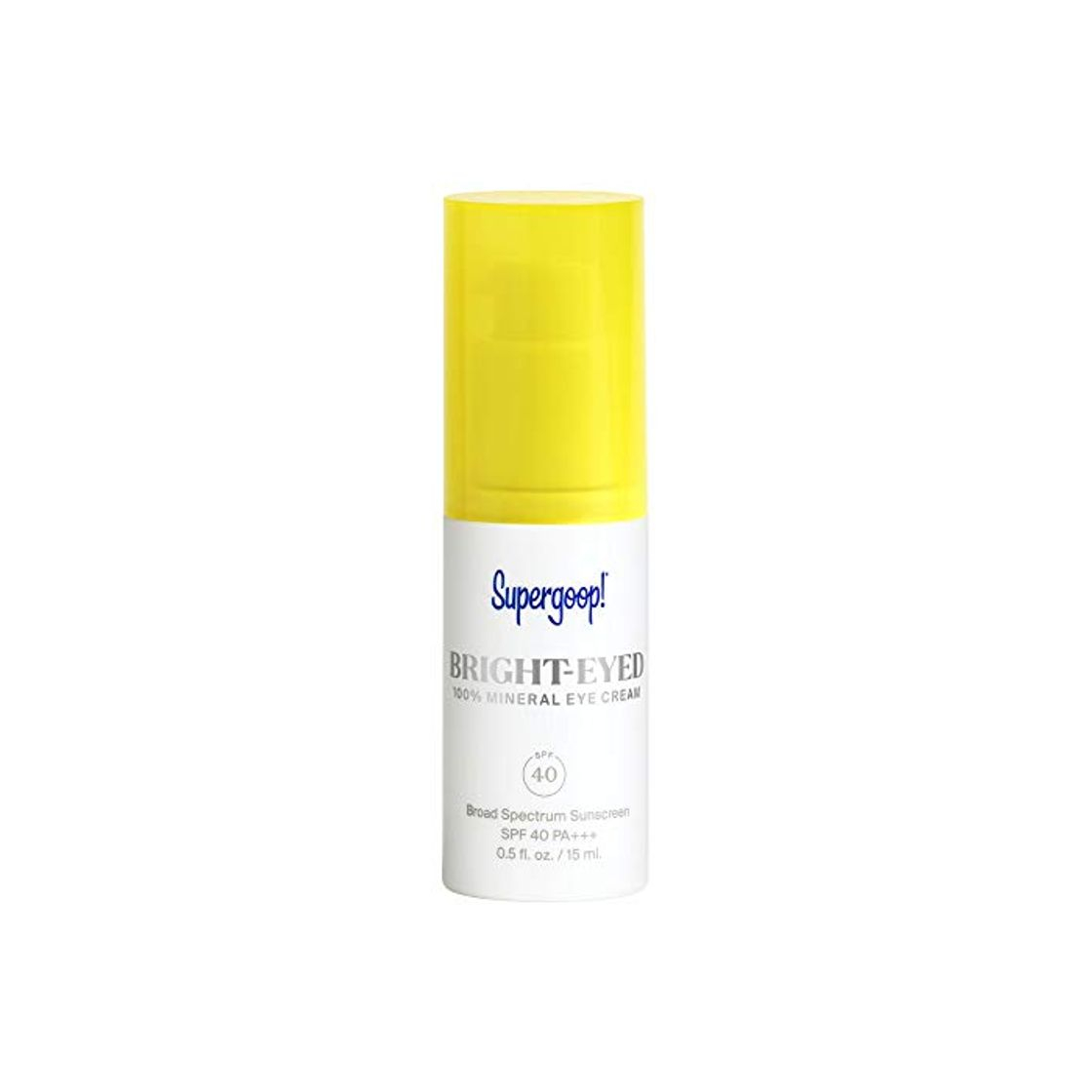 Productos Supergoop! Bright-Eyed 100% Mineral Eye Cream SPF 40 0.5oz