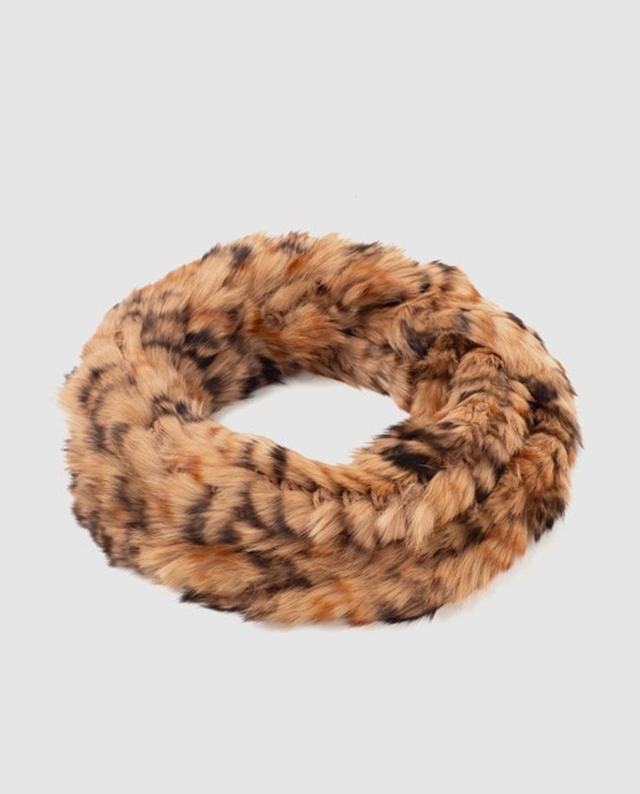 Social Cuello de mujer Couchel pelo conejo marrón · Couchel · El Corte