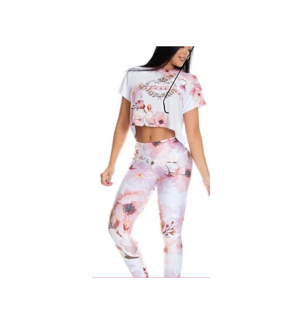 Moda Comprar Conjunto Deportivo Colombiano decorado flores online