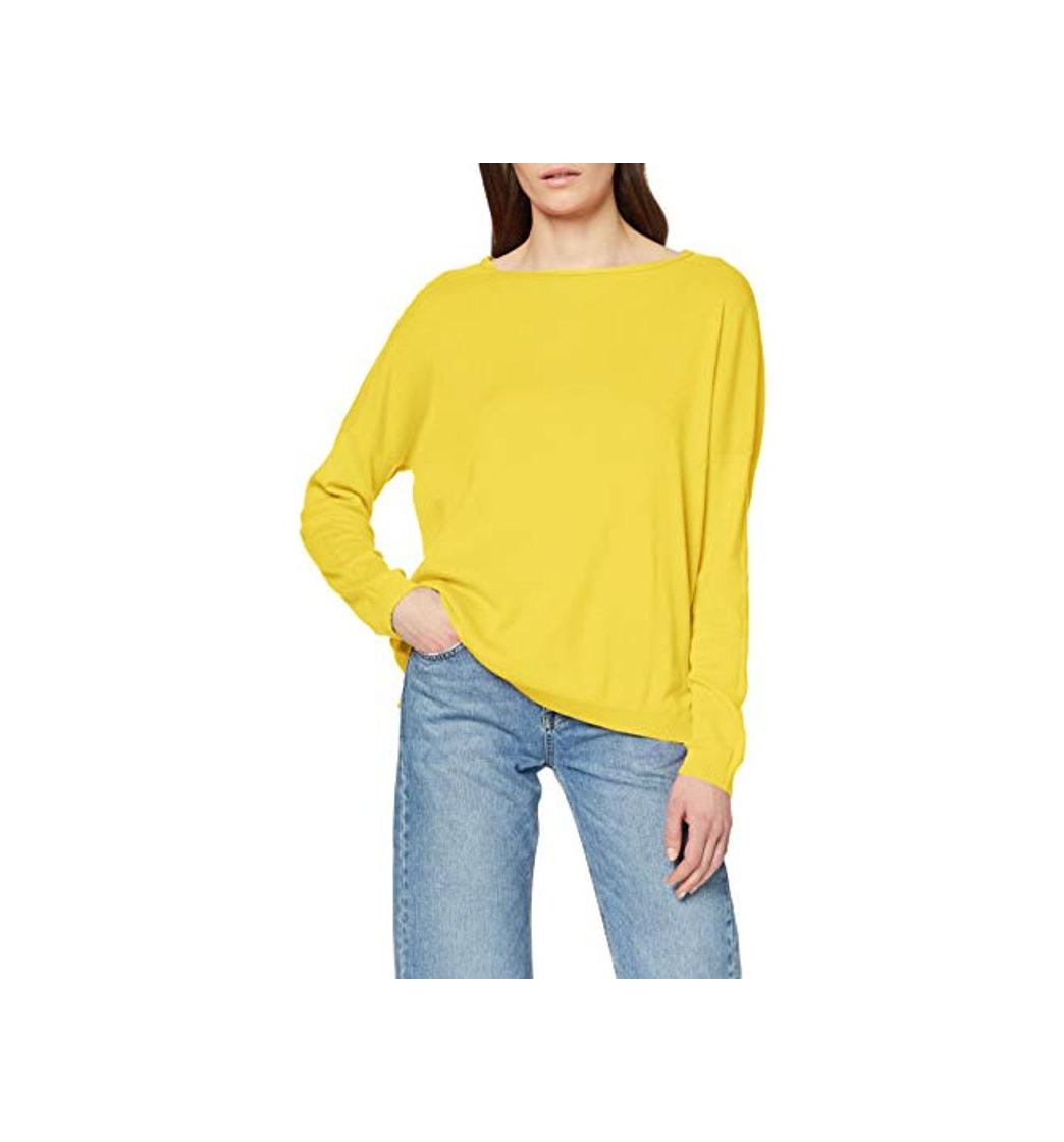 United Colors of Benetton Maglia G/c M/l Jersey, Amarillo