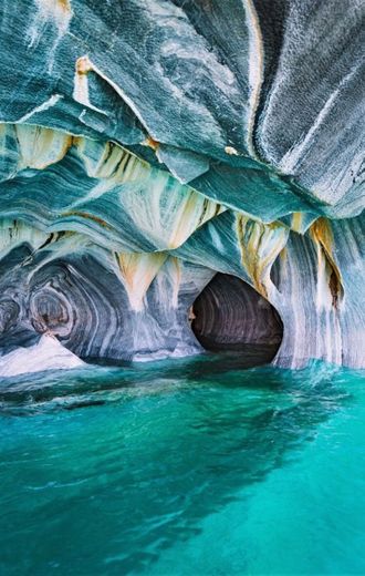 Marble Caves In Patagonia, Chile 🇨🇱 