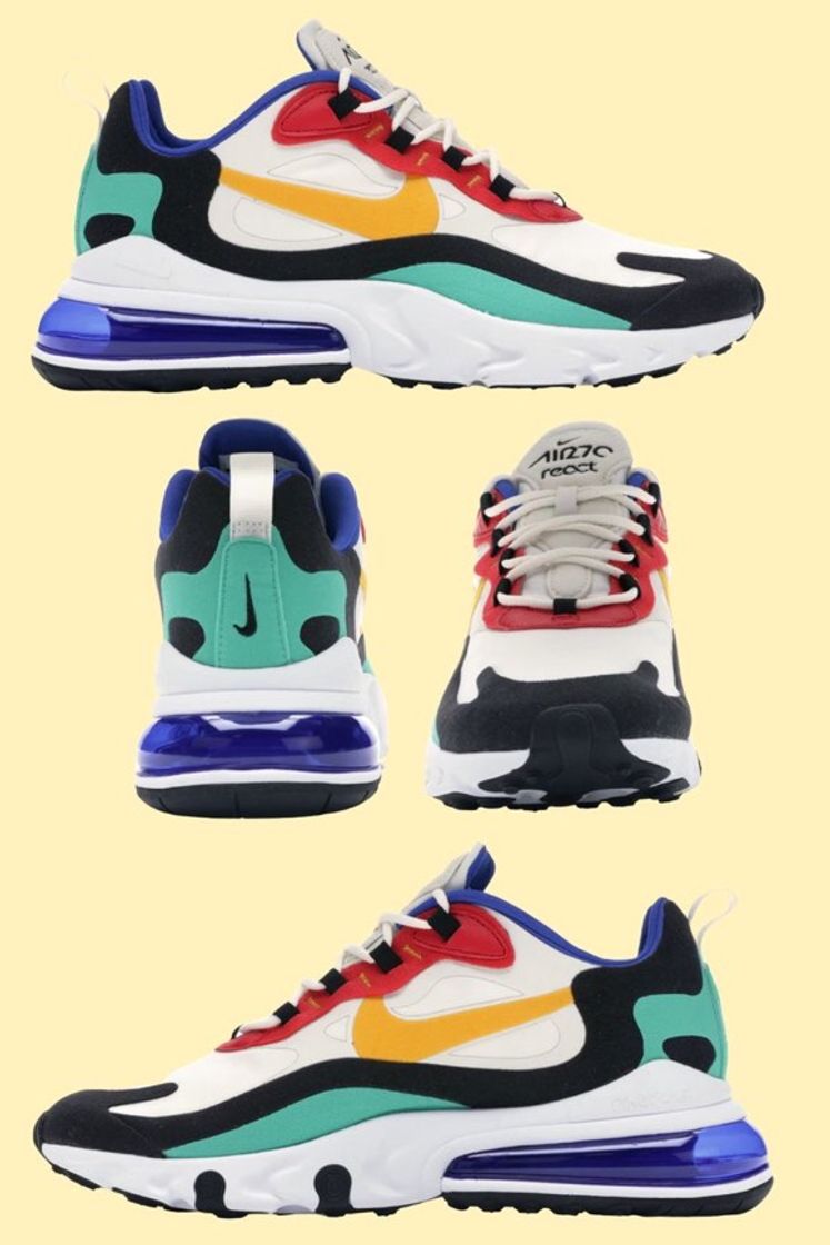 Fashion Nike Air Max 270 React Bauhaus 