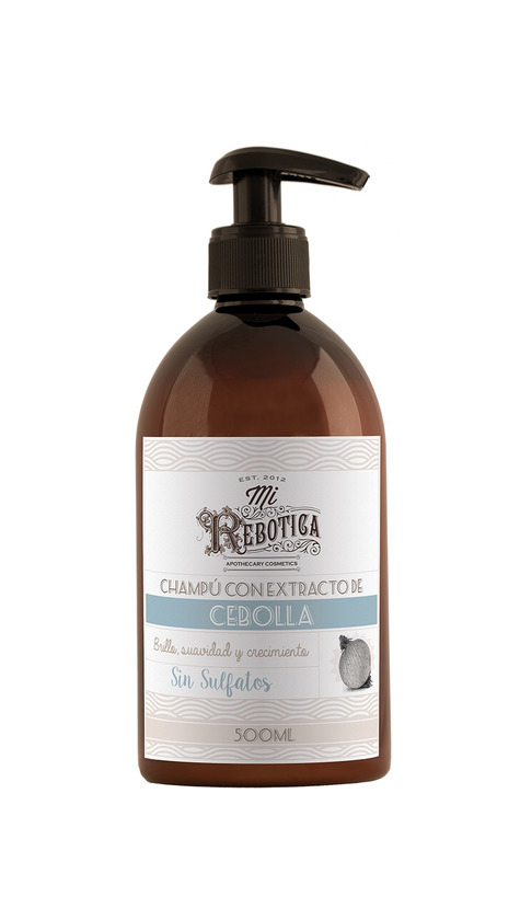 Product CHAMPÚ CON EXTRACTO DE CEBOLLA SIN SULFATOS 500 ML