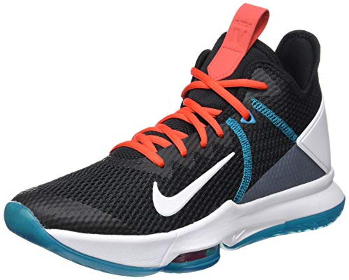 Moda Nike Lebron Witness IV, Zapatilla de Baloncesto para Hombre, Negro