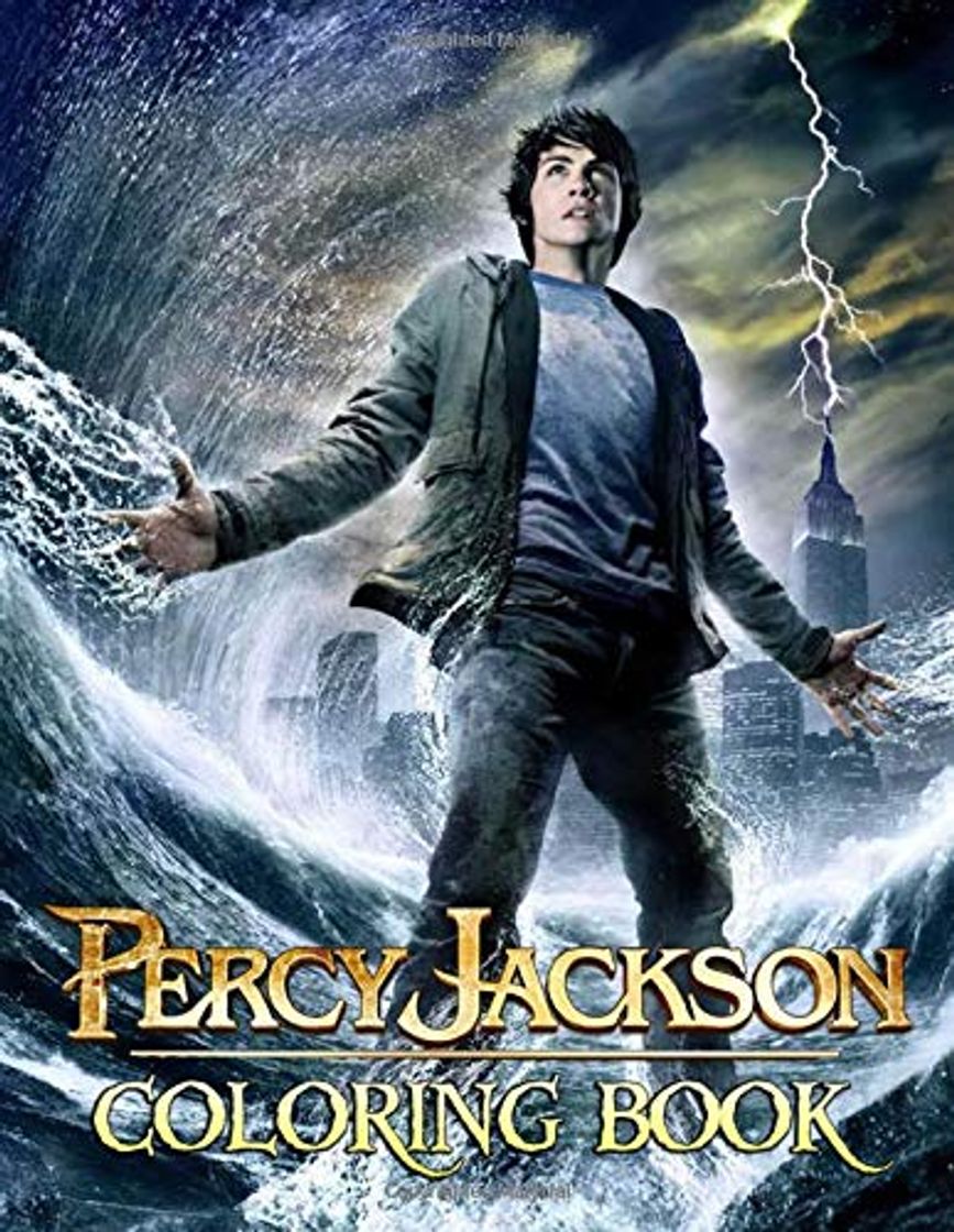 Books Percy Jackson Coloring Book: Great Coloring Book For Kids And Adults Relaxation