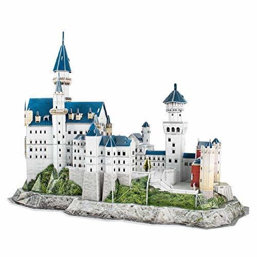 CubicFun - Puzzle 3D Castillo de Neuschwanstein Schwangau Alemania, 121 piezas