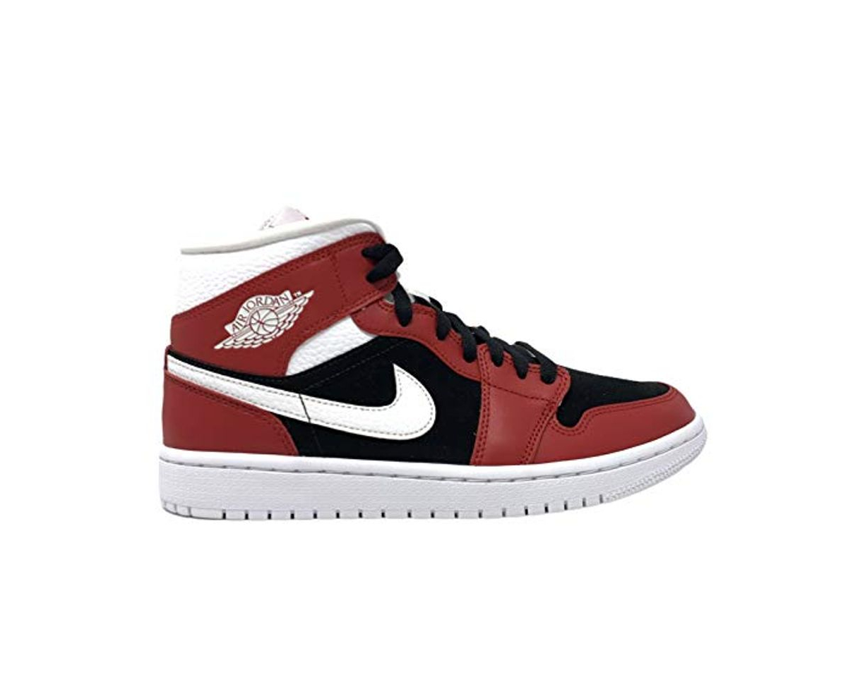 Moda Jordan WMNS Air 1 Mid Gym Rojo/Blanco-Negro Mujeres Bq6472 601 - Talla,