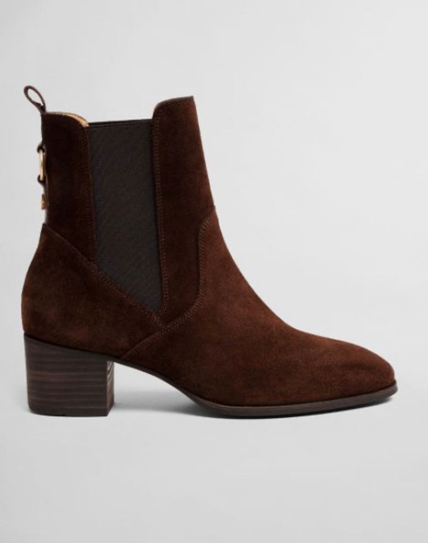 Fashion Botas castanhas com salto