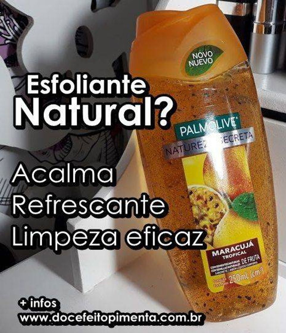 Moda Sabonete líquido esfoliante 🧽