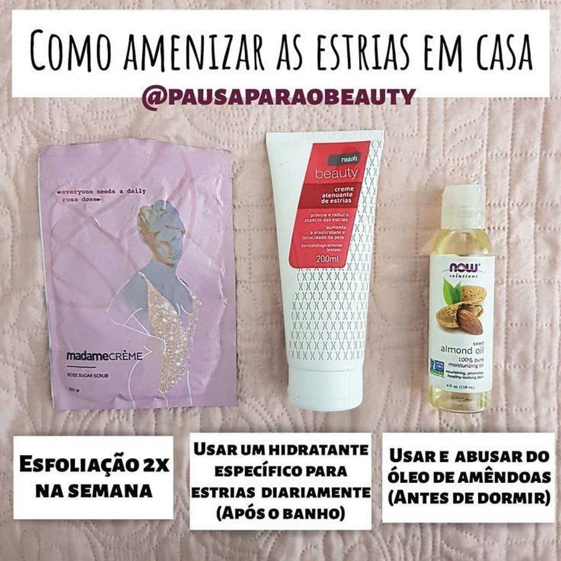 Moda Amenização para estrias 🌸